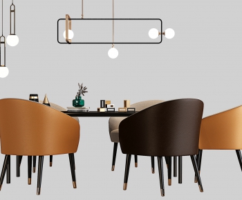 Modern Dining Table And Chairs-ID:334953074