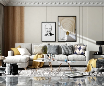 Nordic Style Sofa Combination-ID:543479923