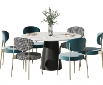 Modern Dining Table And Chairs-ID:786830902