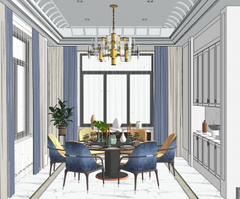 Modern Dining Room-ID:650200856