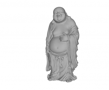 中式弥勒佛雕塑摆件-ID:770184996