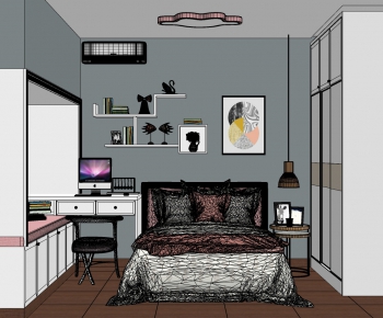 Modern Bedroom-ID:524519925