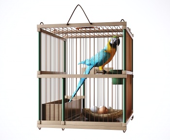 現代鳥籠，鸚鵡-ID:1139449