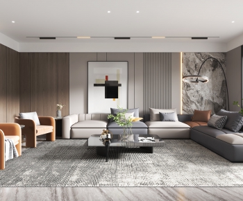 Modern A Living Room-ID:474394089