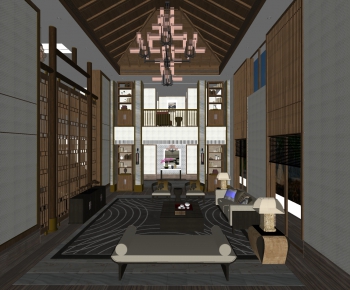 New Chinese Style Villa Space-ID:284461029