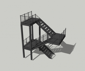 Modern Stair Balustrade/elevator-ID:526998044