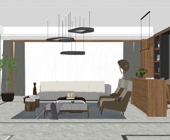 Modern A Living Room-ID:151654969