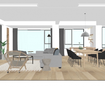 Modern A Living Room-ID:797269116