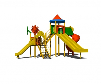 Modern Children's Amusement Park-ID:834403995