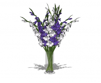 现代花瓶花卉-ID:510566003