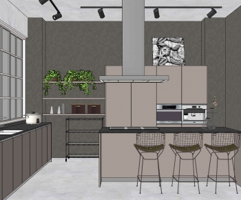 Modern Open Kitchen-ID:317619093