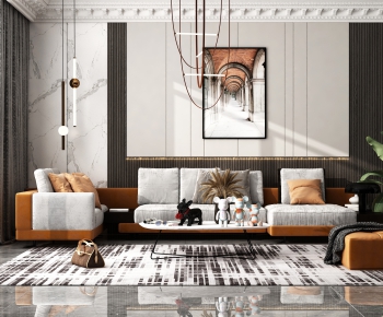 Modern A Living Room-ID:433000099