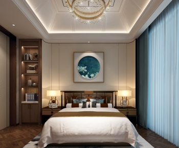 New Chinese Style Bedroom-ID:150535119