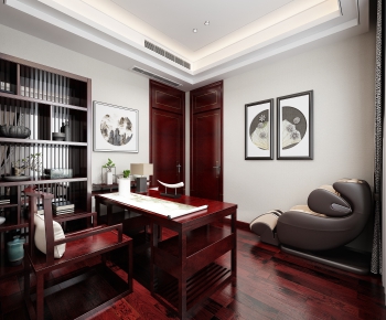 New Chinese Style Study Space-ID:847392084