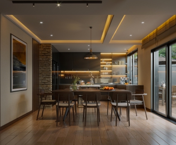 Modern Dining Room-ID:494070058