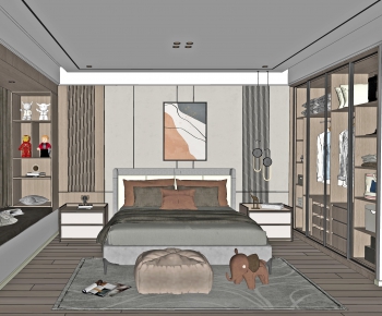 Modern Bedroom-ID:873034957