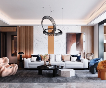 Modern A Living Room-ID:891242036