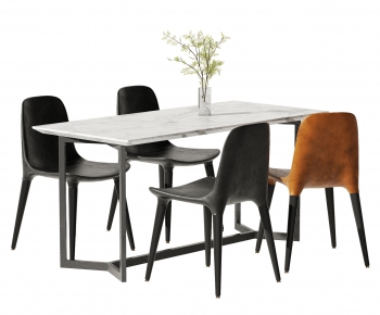 Modern Dining Table And Chairs-ID:569880019