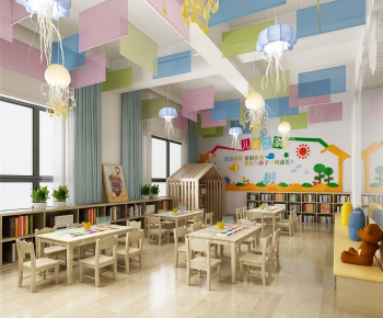 Nordic Style Children's Kindergarten-ID:658832078
