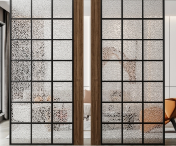 Modern Glass Screen Partition-ID:255311013