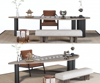 New Chinese Style Tea Tables And Chairs-ID:761218071
