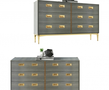 New Chinese Style Side Cabinet-ID:307710283