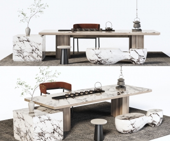 New Chinese Style Tea Tables And Chairs-ID:940685032