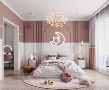 Modern Girl's Room Daughter's Room-ID:594492915