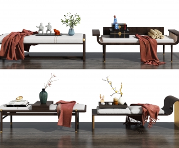 New Chinese Style Bench-ID:304371123