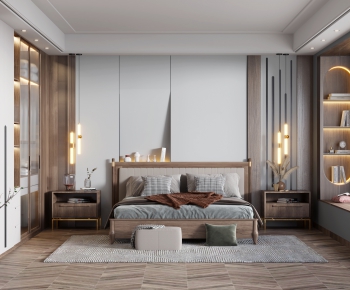 Nordic Style Bedroom-ID:386363989