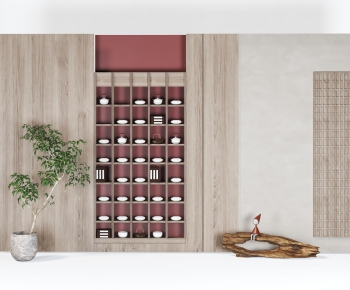 New Chinese Style Bookcase-ID:541062122