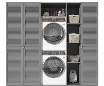 Modern Laundry Cabinet-ID:575577977