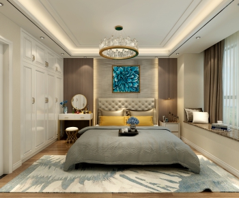 European Style Bedroom-ID:609942917