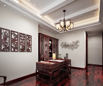 Chinese Style Study Space-ID:992917069