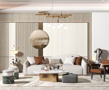 Modern A Living Room-ID:252214916