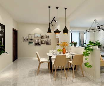 Nordic Style Dining Room-ID:963449523