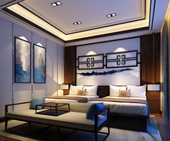 New Chinese Style Guest Room-ID:902451993