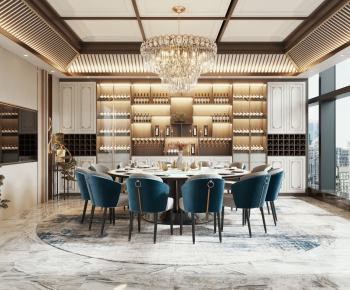 New Chinese Style Dining Room-ID:867748024