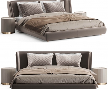 Modern Double Bed-ID:377634059