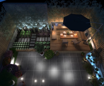 Modern Courtyard/landscape-ID:127993111