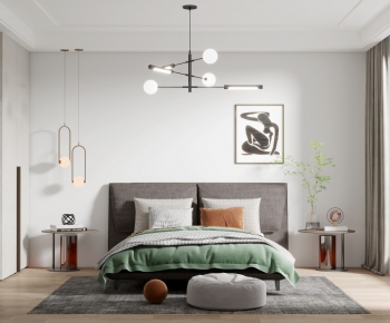 Nordic Style Bedroom-ID:353446966