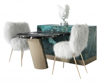 Modern Dining Table And Chairs-ID:724980128