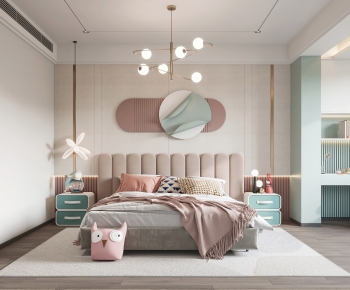Nordic Style Girl's Room Daughter's Room-ID:868745092