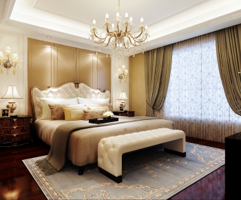 American Style Bedroom-ID:984405047