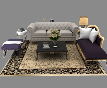 American Style Sofa Combination-ID:185303939