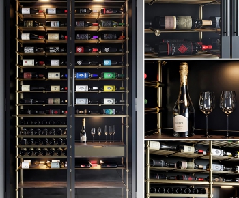 Modern Wine Cabinet-ID:547931919