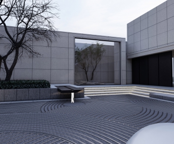 New Chinese Style Courtyard/landscape-ID:945020914