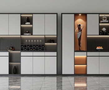 Modern Wine Cabinet-ID:588046072