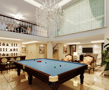 Simple European Style Billiards Room-ID:321306945