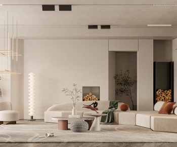 Wabi-sabi Style A Living Room-ID:769305949